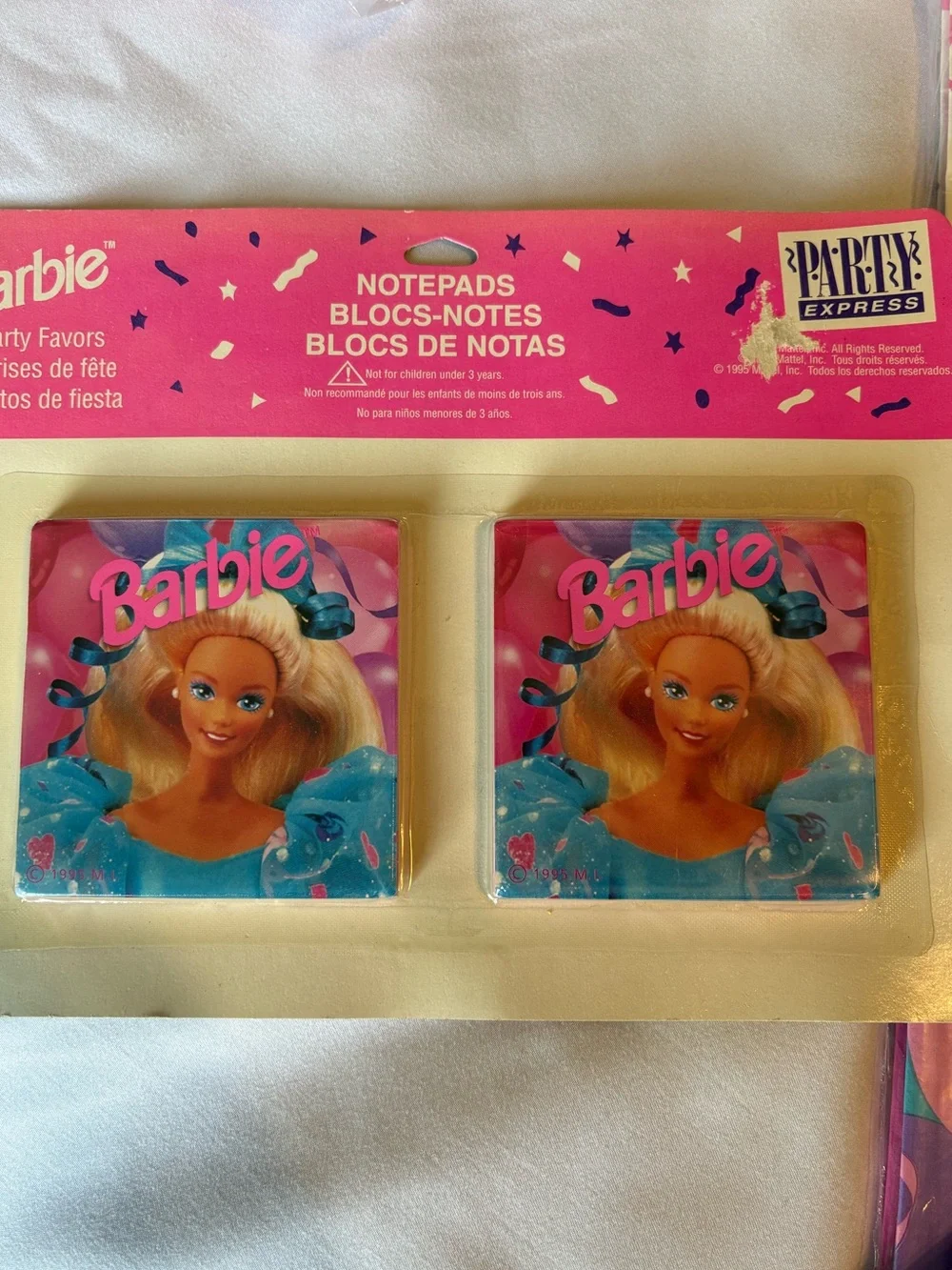1994-1996 NEW Lot of 11 Vintage Barbie Birthday Party Supplies Sealed RARE